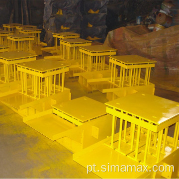 Molde de máquina para fabricação de blocos / tijolos 2A